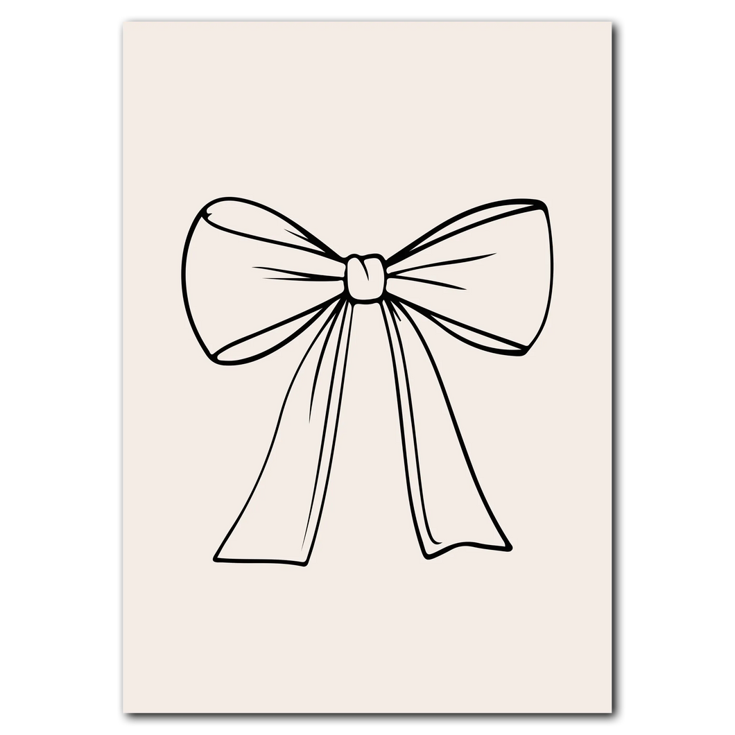 Ribbon No. 3 Plakat Plakana 21x30 cm (A4) Ingen ramme