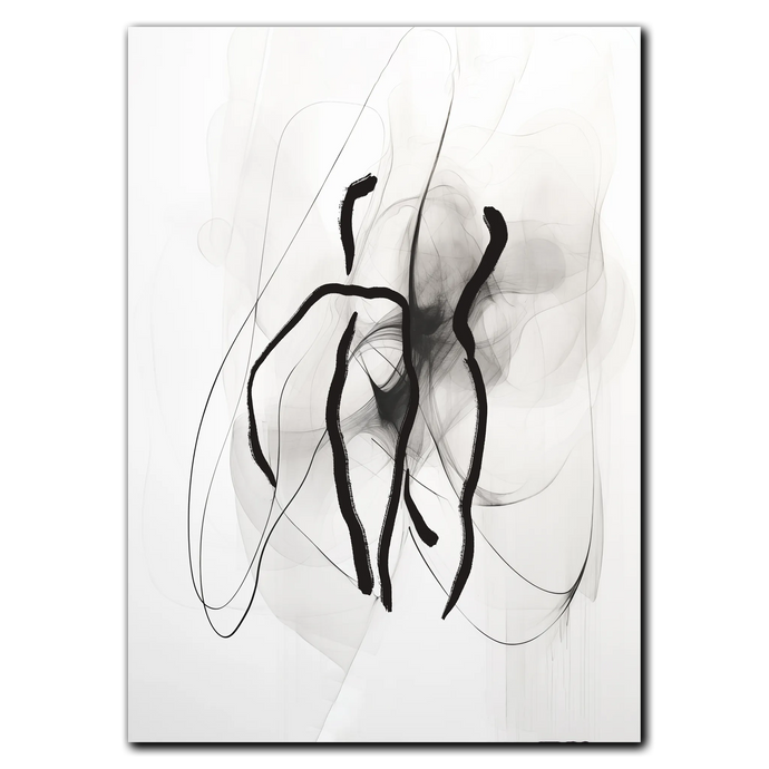 Dancing Shadows Plakat Plakana 21x30 cm (A4) Ingen ramme