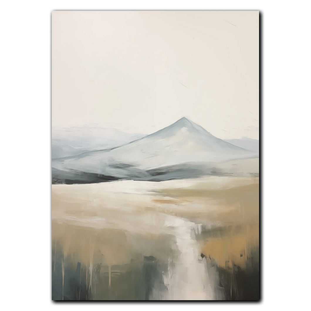 Silent Mountain Plakat Plakana 21x30 cm (A4) Ingen ramme