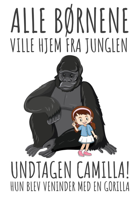 Alle Børnene - Gorilla Camilla Plakana