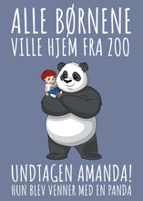 Indlæs billede til gallerivisning Alle Børnene - Panda Amanda Plakana
