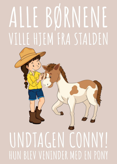 Alle Børnene - Pony Conny Plakana