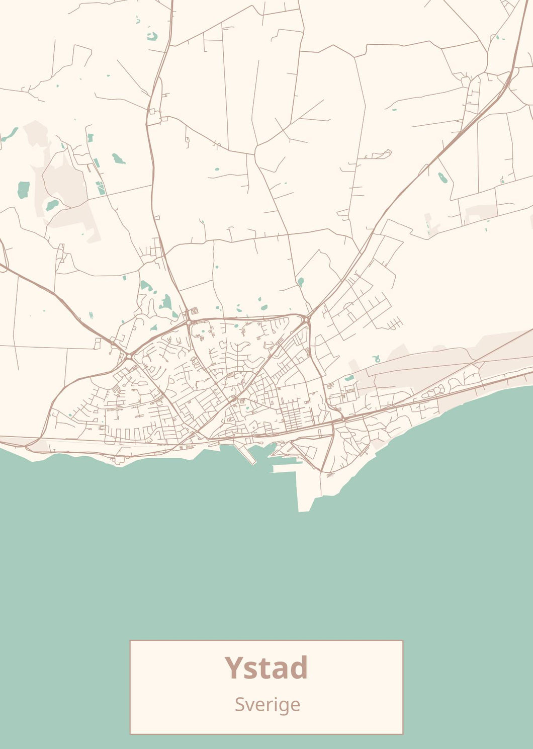 Stadskarta Plakana SE
